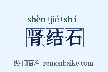 肾结石是什么意思的图片
